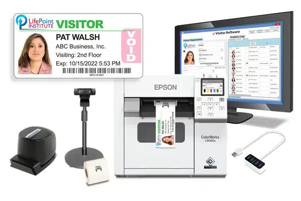 eVisitor Color Photo Package with Epson