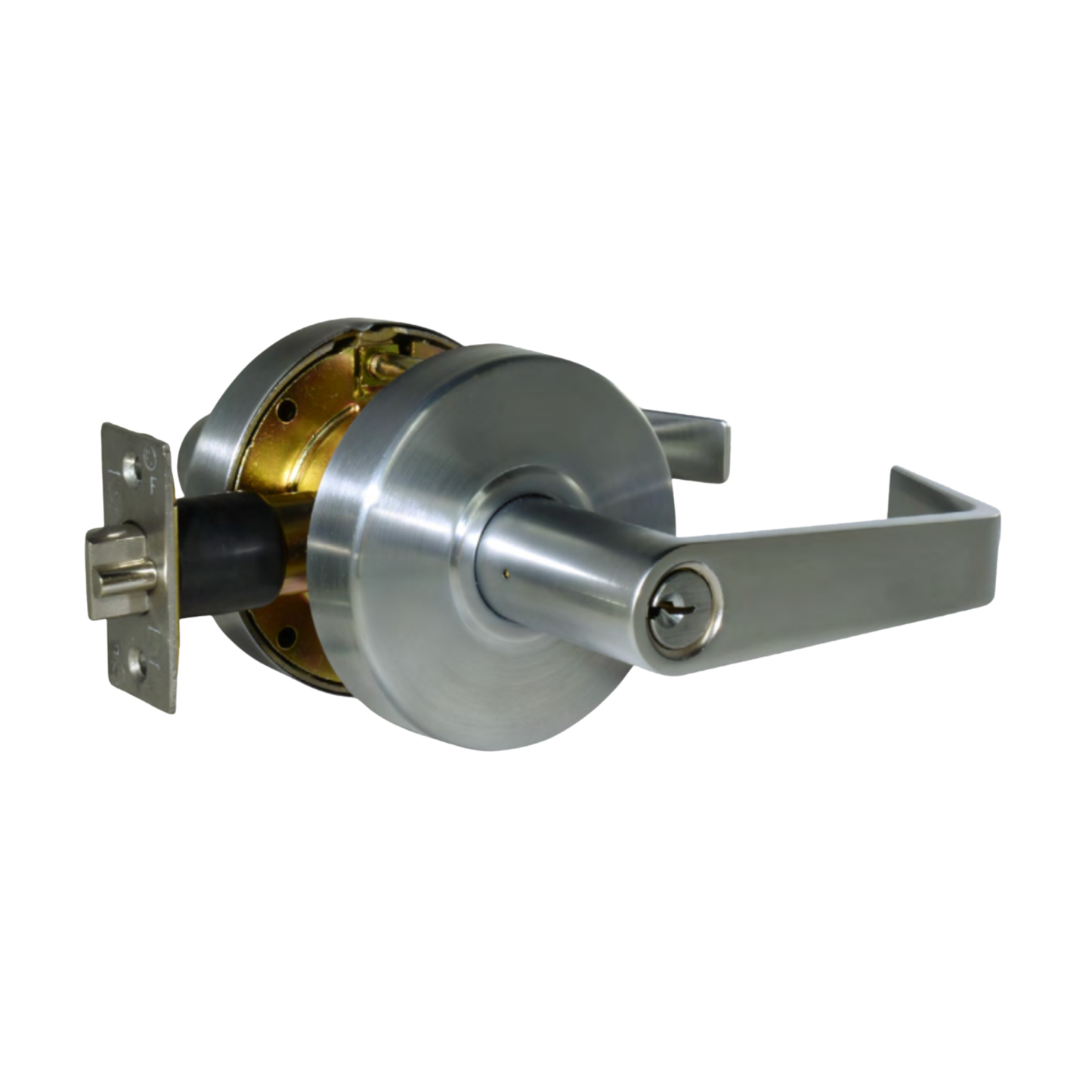 Grade 2 RIGID Entry/Office Handleset, 2-3/4" Backset, US26D Finish - Custom Pinning/Keying Schlage SC4