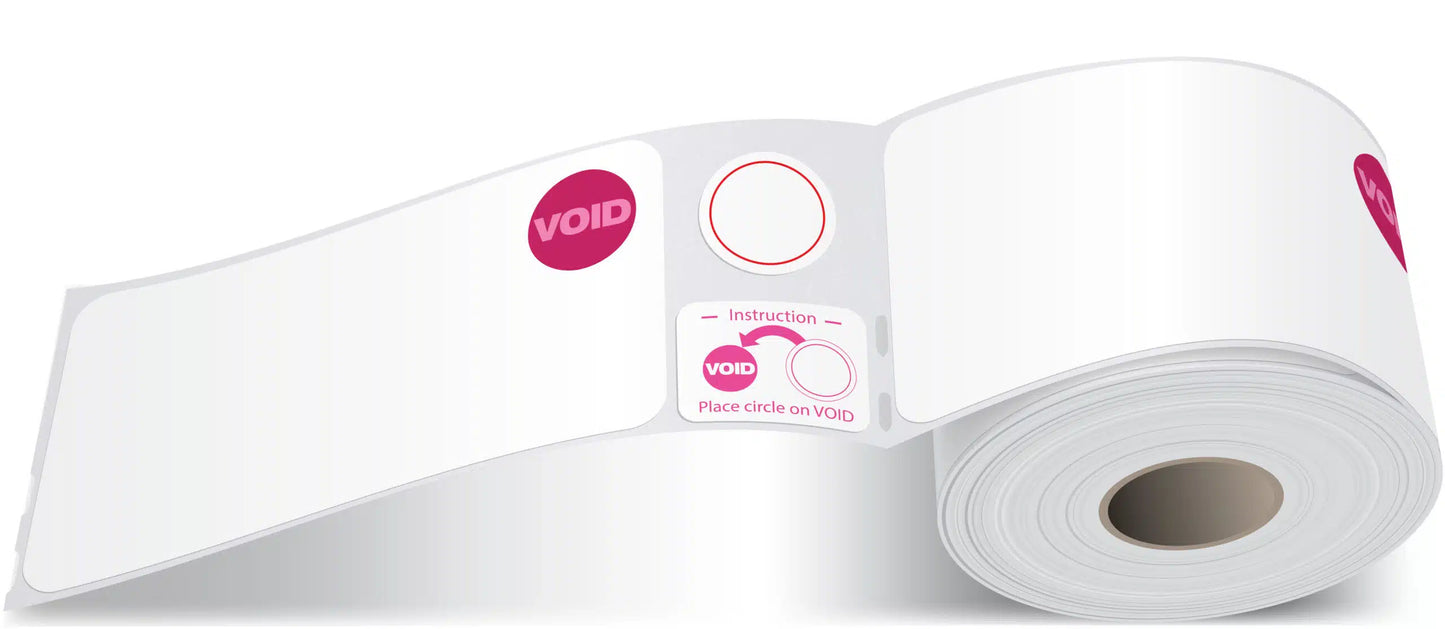 TANDEM DOT-Expiring Badges on Rolls (1,000 Labels - 250 Labels/Roll)
