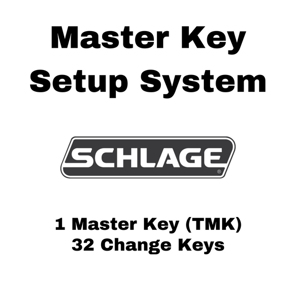 Schlage 6-Pin Master Key Setup System (1 Master Key, 32 Change Keys ...