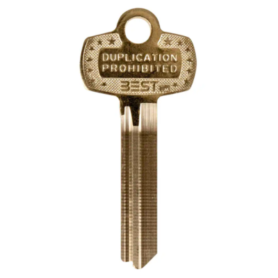 Key Blank, F Keyway (50 PK)