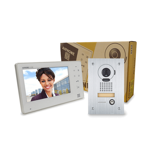 7" Screen With Touch Buttons, Hands-Free 1 X 1 Color Video Box Set