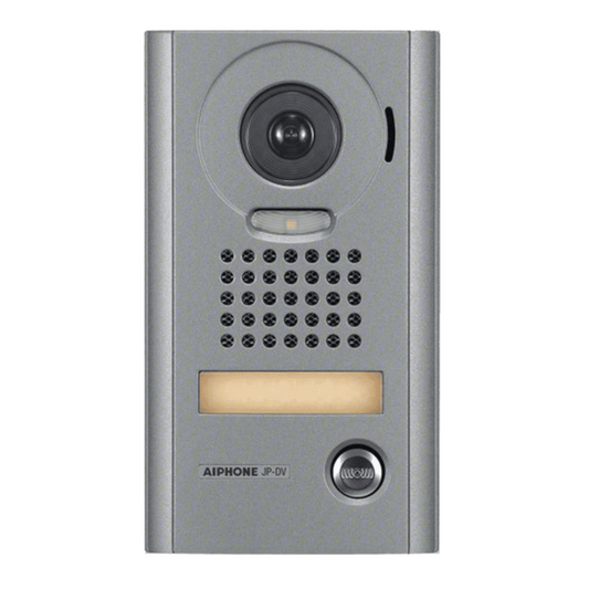 Video Doorbell With Color Camera, And A Die-Cast Zinc Face Plate