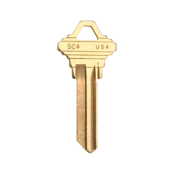Schlage (SC4) 6-Pin Code Cut Key – Everything Locks