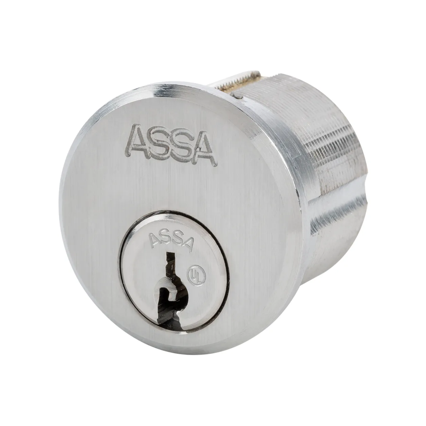 ASSA Maximum+ Restricted High-Security Mortise Cylinder (With Sidebar), 2 Keys, Keyed Alike (KA) or Keyed Different (KD)