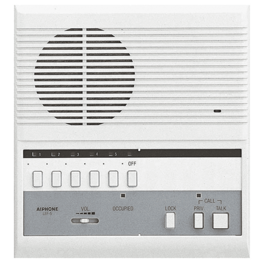 5-Call Surface Mt Master W/ Sel Door Release