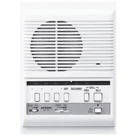 3-Call Semi-Flush Mount Master Station