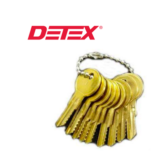 Detex Alarm Keys for Battery Access Cover (Sets DT001-DT010)